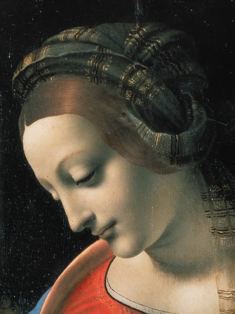 Madonna in Detail Leonardo da Vinci